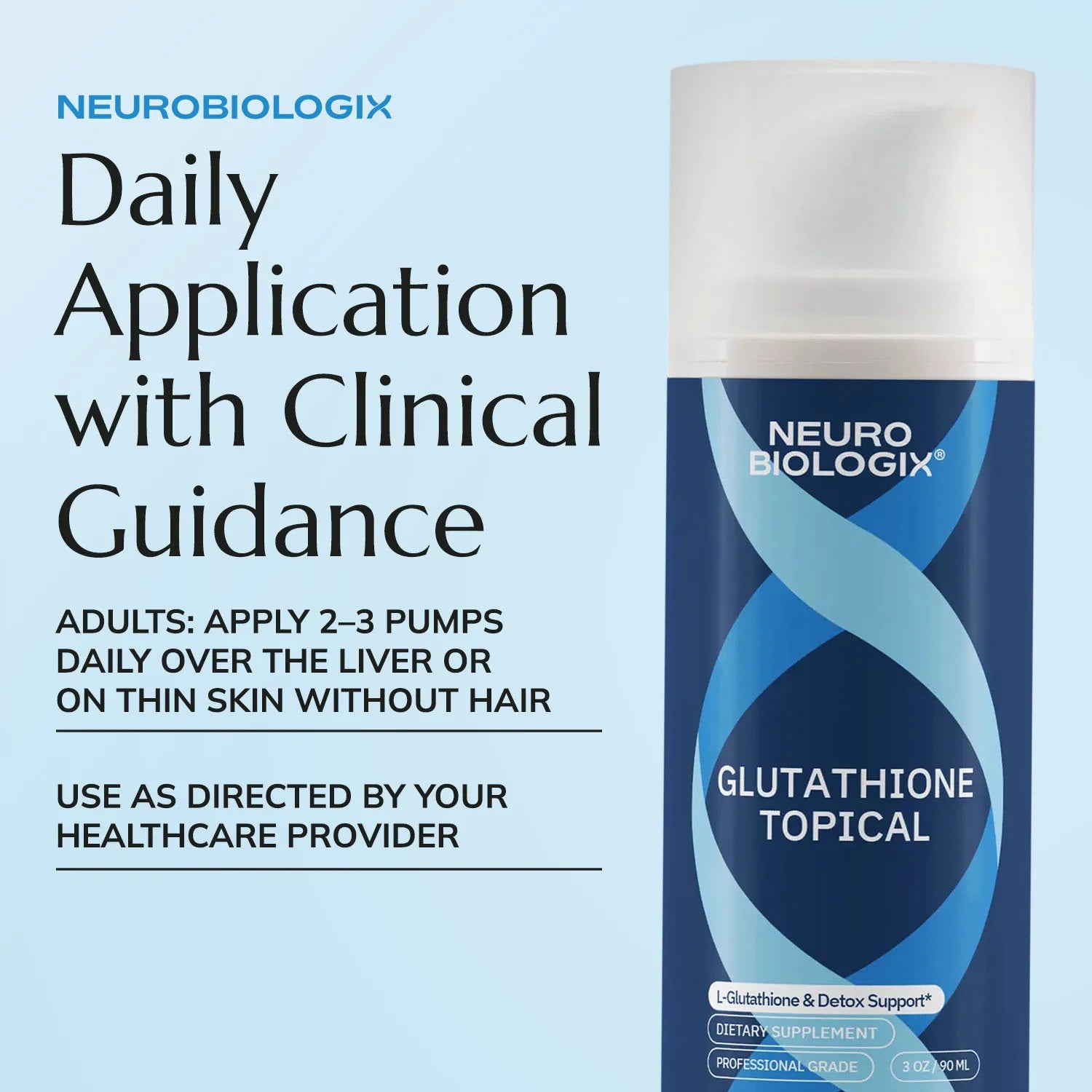 Glutathione Topical Cream - Liver Support at Neurobiologix