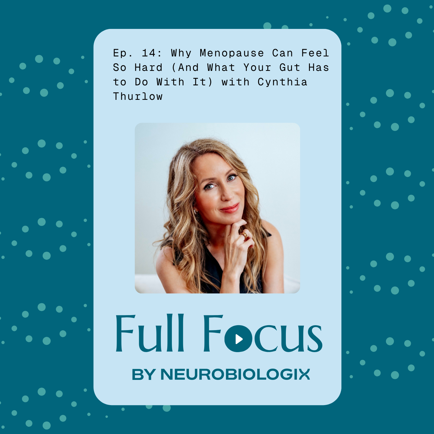 Ep. 14: The Menopause Gut with Cynthia Thurlow