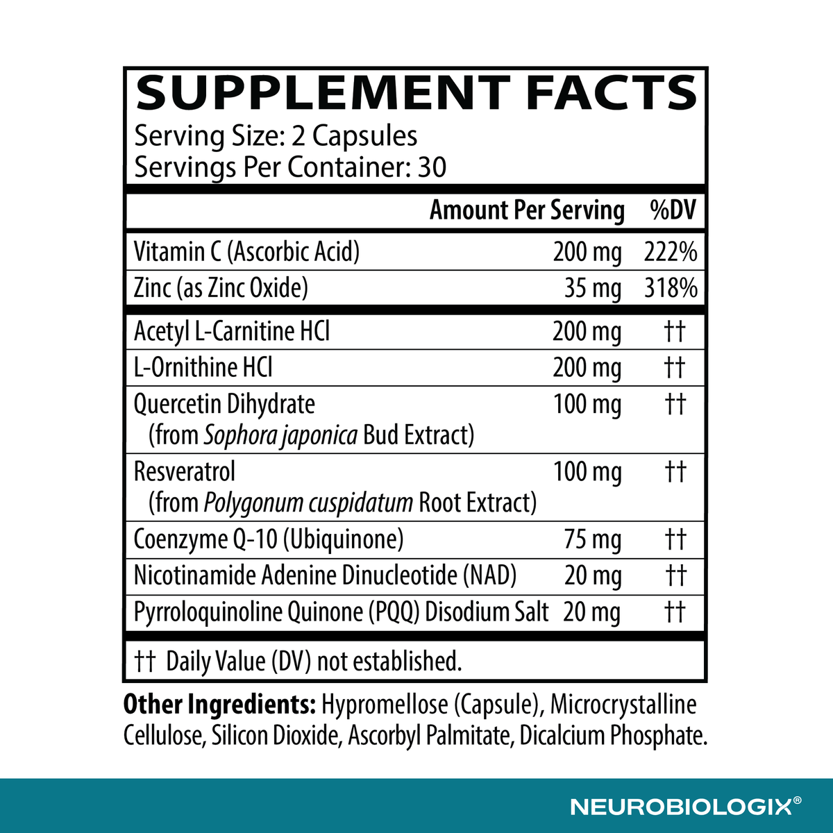 Mito Cell PQQ Supplements at Neurobiologix